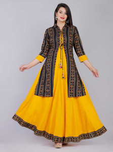 DSS FASHION Women Kurta Ethnic Jacket Set