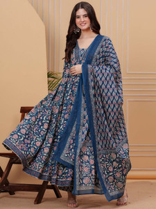 VAANEEP Women Kurta Pant Dupatta Set