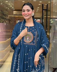 sky fab Women Kurta Pant Dupatta Set