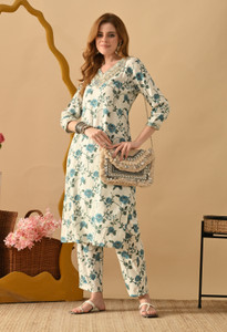 Deepyog Women Kurti Pant Set