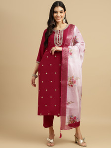 MOKOSH Women Kurta Pant Dupatta Set