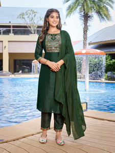 Royal Export Women Kurta Pant Dupatta Set