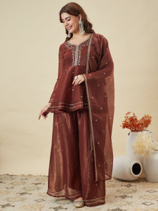 MOKOSH Women Kurta Pant Dupatta Set