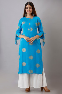 Mauka Women Kurta Palazzo Set