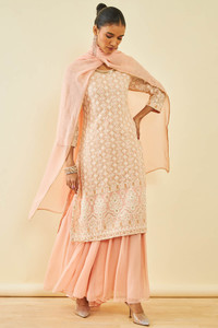 soch Women Kurta Sharara Set