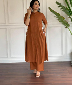 fashion hour Women Kurta Palazzo Set