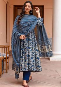 Klosia Women Kurta Pant Dupatta Set