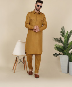 kraft india Men Kurta Salwar Set
