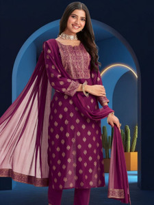 pinfit Women Kurta Pant Dupatta Set