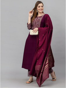 ak fashion mall Women Kurta Pant Dupatta Set