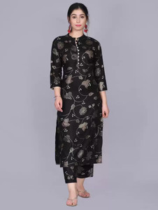 HouseOfCommon Women Kurti Palazzo Set