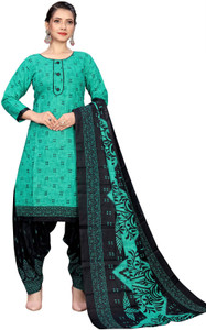 Aaradhya Fashion Printed Kurta, Patiala & Dupatta Set