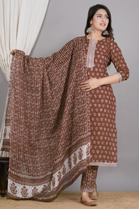 Signoria Women Kurta Pant Dupatta Set