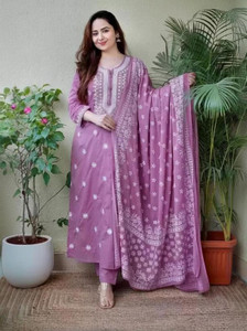 ADWETA Women Kurti Pant Dupatta Set