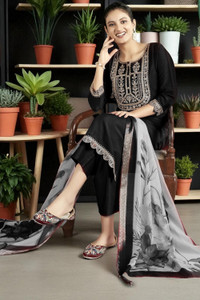 Spangel Fashion Women Kurta Pant Dupatta Set