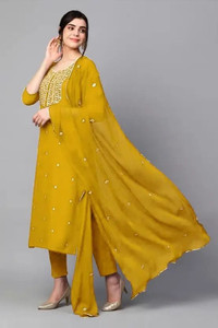 Rekha Tex Fab Women Kurti Pant Dupatta Set