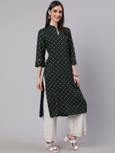 SAK JAIPUR Women Kurti Palazzo Set