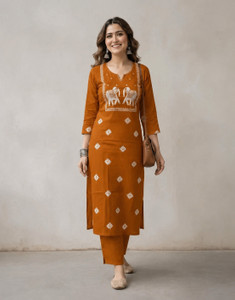 vayora Women Kurta Pant Set