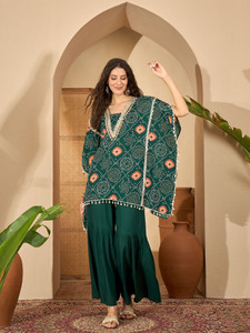 Stylum Women Kaftan Sharara Set