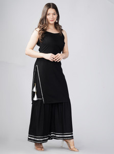RIVISHA Women Kurta Sharara Set