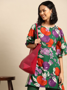Sangria Women Kurta Pant Set