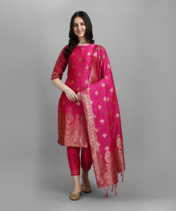 VredeVogel Women Kurti Pant Dupatta Set