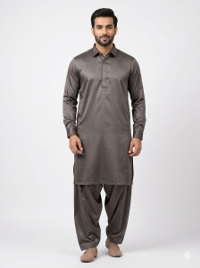 LEIPZIG FASHION Men Kurta Salwar Set