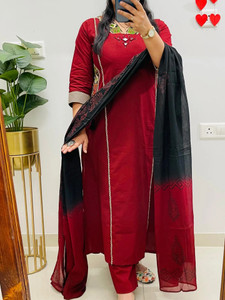 VASTRA RANG Women Kurta Pant Dupatta Set