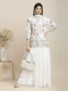 madhuram textiles Women Kurti Palazzo Set