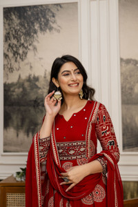 berrylicious Women Kurta Pant Dupatta Set - Image 6