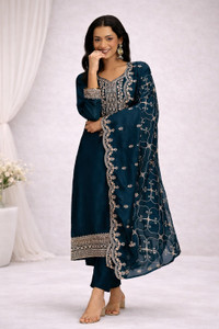 NARI DREAM Women Kurta Pant Dupatta Set