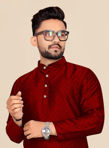 FABWAX Men Kurta Pyjama Set