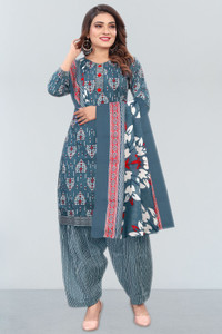Rajnandini Printed Kurta, Patiala & Dupatta Set