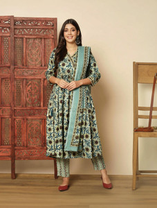 VBUYZ Women Kurta Pant Dupatta Set - Image 1