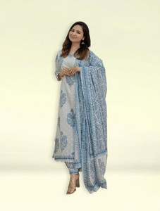 Klosia Women Kurta Pant Dupatta Set