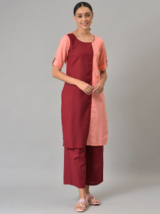 Aurelia Women Kurta Palazzo Ethnic Jacket Set