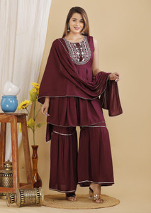 Karvika Women Kurta Sharara Set