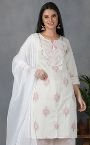METRO-FASHION Women Kurta Pant Set