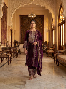 Kimoza Women Kurta Pant Dupatta Set