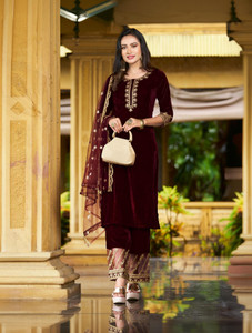 Divastri Women Kurta Pant Dupatta Set