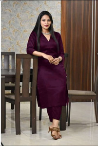 SHANOOR TEXTILE Women Kurta Pant Set