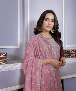 Royal Export Women Kurta Pant Dupatta Set