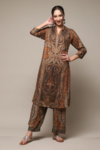 BIBA Women Kurta Palazzo Set