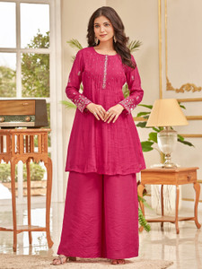 Varanga Women Kurta Palazzo Set