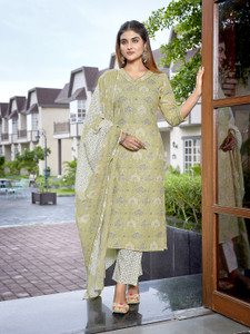 Royal Export Women Kurta Pant Dupatta Set