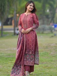 LIBAS Women Kurta Pant Dupatta Set