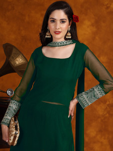 Youthnic Women Kurta Palazzo Dupatta Set