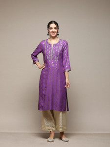 BIBA Women Kurta Palazzo Set