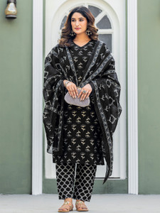 ARADHNA Women Kurta Pant Dupatta Set