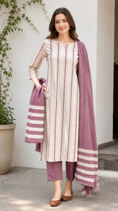 DSK STUDIO Women Kurta Pant Dupatta Set